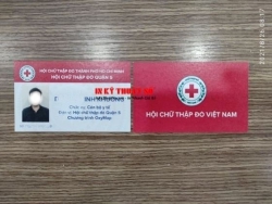 In thẻ nhân viên y tế, thẻ nhân viên hội chữ thập đỏ TPHCM - In thẻ nhanh, lấy liền tại TPHCM